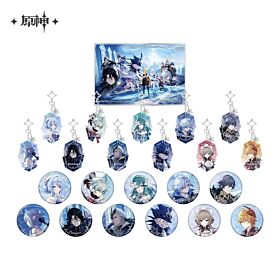 Genshin Impact miHoYo Everwinter Without Mercy Series Acrylic Keychain