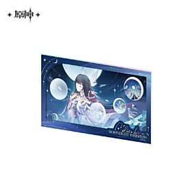 Genshin Impact miHoYo Moonlit Whispers Series Paper Clip Lenticular Desk Ornament Lumine