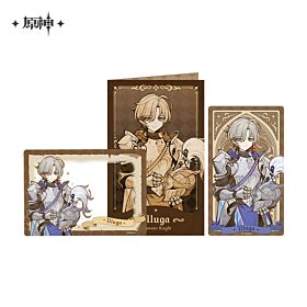 Genshin Impact miHoYo Tabletop Troupe Series Collectible Ticket Card Set Illuga