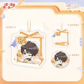 Love and Deepspace Papergames Caleb 2026 Birthday Series Can Badge and Cover Set