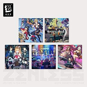 Zenless Zone Zero miHoYo New Eridu Snapshot Series Collectible Clear Card Set Vol. 4