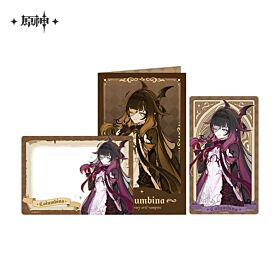 Genshin Impact miHoYo Tabletop Troupe Series Collectible Ticket Card Set Columbina