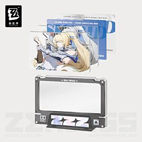Zenless Zone Zero miHoYo Mindscape Series Acrylic Card & Case Roscaelifer Airspace Patrol Department