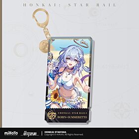 Honkai: Star Rail miHoYo Character Art Series The Remembrance Path Acrylic Keychain Robin • Summeretto 知更鸟•晴歌 ロビン・夏空の歌