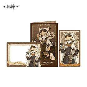 Genshin Impact miHoYo Tabletop Troupe Series Collectible Ticket Card Set Jahoda