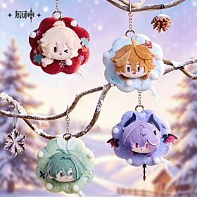 Genshin Impact miHoYo Leisurely Winter Series Plush Keychain