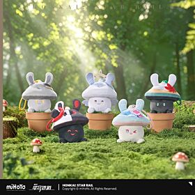 Honkai: Star Rail miHoYo Bunny Mushroom & Mushroom Bunny Series Plush Earphone Pouch