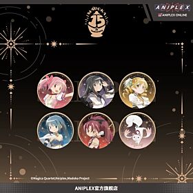 Puella Magi Madoka Magica 15th Anniversary Can Badge BLIND PACK
