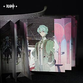 Genshin Impact miHoYo Those Who Shun the Light Series Double-Sided Waterfall Card Album Dottore Pantalone