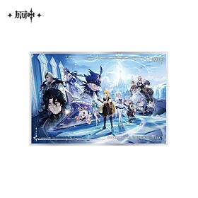 Genshin Impact miHoYo Everwinter Without Mercy Series Acrylic Illustration Board