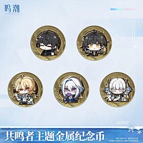 Wuthering Waves KURO Games Resonator Themed Metal Souvenir Coin