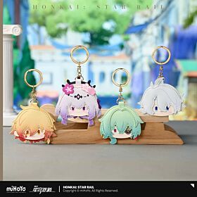 Honkai: Star Rail miHoYo Big Head Series PU Keychain Vol.3