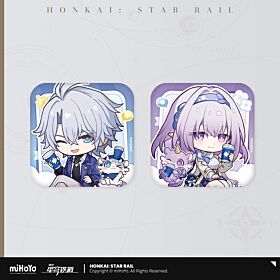 Honkai: Star Rail miHoYo Express Travel Notes Series Chibi Can Badge Vol.4
