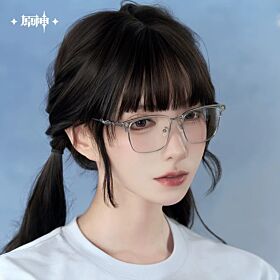 Genshin Impact miHoYo Frost Scars and Sovereign Flames Series Glasses Gift Box Damselette Columbina