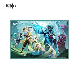 Genshin Impact miHoYo Truth Amongst the Pages of Purana Series Illustration Board