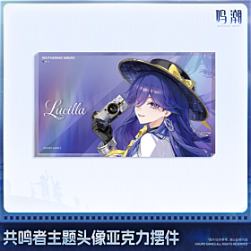 Wuthering Waves KURO GAMES Resonator Theme Avatar Acrylic Block Lucilla