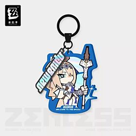 Zenless Zone Zero miHoYo Ridu Series Chibi Acrylic Keychain Roscaelifer Airspace Patrol Department