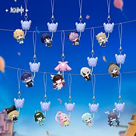 Genshin Impact miHoYo Moonlight Wanderer Series Dangling Keychain SET(12 pcs)