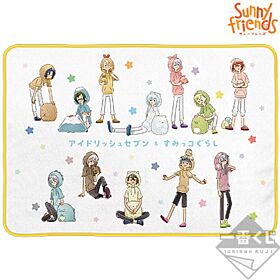 Ichiban Kuji IDOLiSH7 and Sumikko Gurashi INDIVIDUALS Blanket