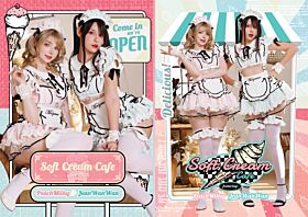 PeachMilky x JeanWanWan Soft Cream Cafe Collaboration Photobook