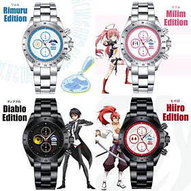 That Time I Got Reincarnated as a Slime Crimson Bonds Japan Collection Sun & Moon Chronograph Wrist Watch Character Edition