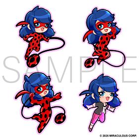 Miraculous x Requiem Cafe Official Goods Acrylic Keychain INDIVIDUALS Ladybug