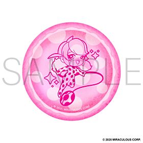 Miraculous x Requiem Cafe Official Goods Macaron Plush Can Badge Ladybug