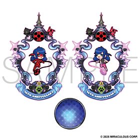 Miraculous x Requiem Cafe Official Goods Spinning Acrylic Stand Large Ladybug