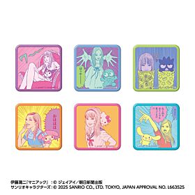 Junji Ito x Sanrio Characters Vol. 2 PARCO Parody Collection Trading Square Can Badge Tomie Ver. BLIND PACK