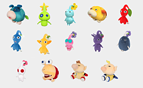 Pikmin Nintendo Store Sanei ALL STAR COLLECTION Plush Collection