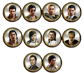 Yakuza Tokyo Game Show 2025 Button Badge Vol. 1 BLIND PACK