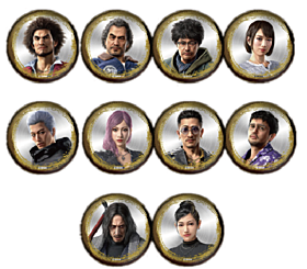 Yakuza Tokyo Game Show 2025 Button Badge Vol. 2 BLIND PACK