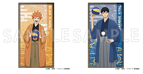 Haikyuu!! TOHO Animation Store 10th Anniversary Glitter Card