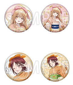 The Angel Next Door Spoils Me Rotten TOHO Animation Store 10th Anniversary Can Badge Set