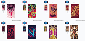 Hazbin Hotel Season 2 Black Balloon Market Pop-up Shop Smartphone Sticker
