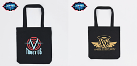 Hazbin Hotel Season 2 Black Balloon Market Pop-up Shop Tote Bag