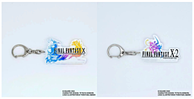 Final Fantasy X Square Enix Logo Acrylic Keychain