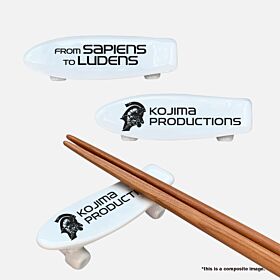 KOJIMA PRODUCTIONS x PARCO GAMES STRAND STORE TALKY Skate Board Chopstick Rest KOJIMA PRODUCTIONS