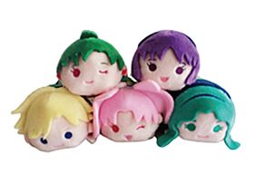 Sailor Moon Store Limited Edition Sailor Scouts Tsum Mascot Plush Vol. 7