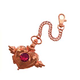 Ichiban Kuji Sailor Moon the Movie Eternal Let's Party Crisis Moon Compact Pocket Watch RARE PRIZE Rose Color