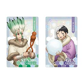 Dr. STONE TOHO Animation Jump Festa 2026 Holographic Clear Card Set