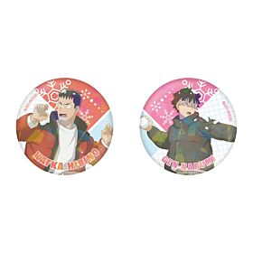 Kaiju No. 8 TOHO Animation Jump Festa 2026 Holographic Can Badge Set Snowball Fight Ver.