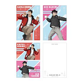 Kaiju No. 8 TOHO Animation Jump Festa 2026 Postcard Set Snowball Fight Ver.