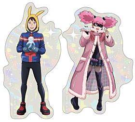 Boku No Hero Academia: Vigilantes TOHO Animation Jump Festa 2026 Holographic Die Cut Sticker Playing in the Snow Ver.
