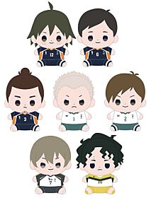 Haikyuu!! TOHO Animation Mocchibi Plush Karasuno/Date Tech/Fukurodani/Itachiyama