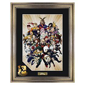 Boku No Hero Academia TOHO Animation 10th Anniversary Chara-Fine Graph Key Visual