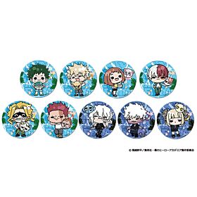 Boku No Hero Academia TOHO Animation Animal Beach Ball 3-Way Can Badge mochocho SET