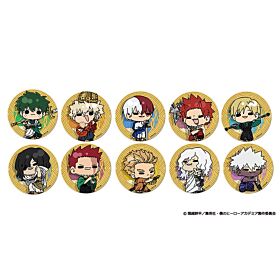 Boku No Hero Academia TOHO Animation Ten Legends Series mochocho 3 Way Can Badge REUNION Ver. SET