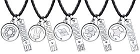 The Quintessential Quintuplets Anime Japan Collection 5th Anniversary Collection 3 Way Diamond Silver Necklace