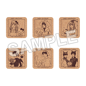 Junji Ito x Sanrio Characters Asobi Factory POP UP STORE in PARCO Mimic Cork Coaster